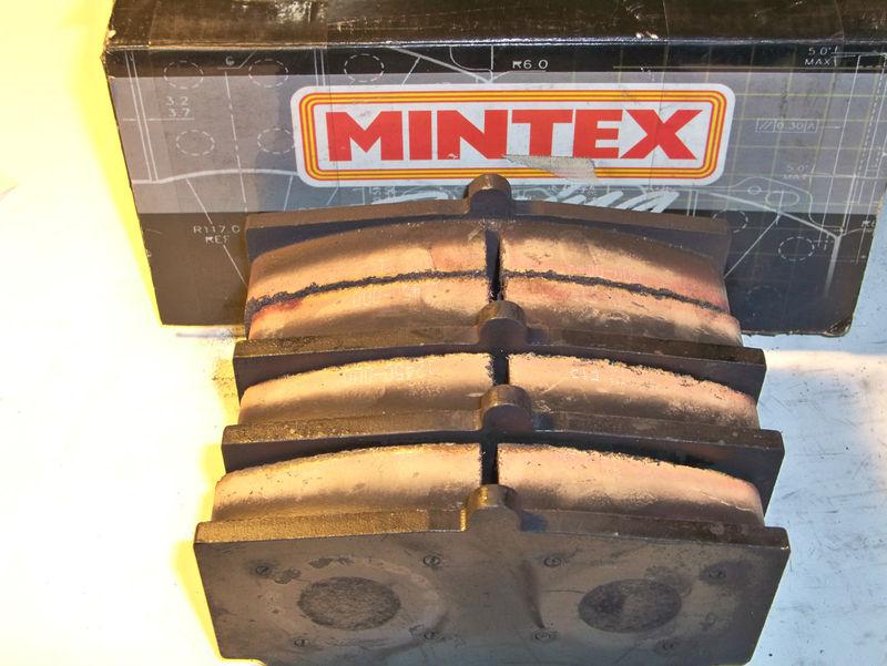 Brembo or wilwood front brake pads (7775 style) mintex f1r compound nascar arca