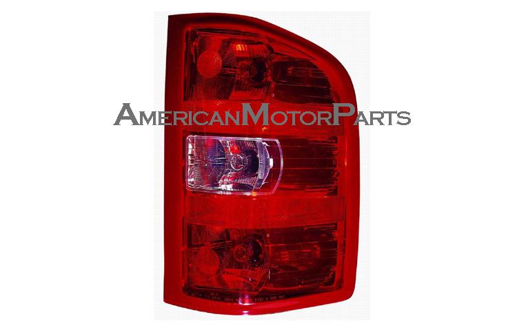 Right passenger side replacement tail light lamp 07-08 chevy silverado 25877455