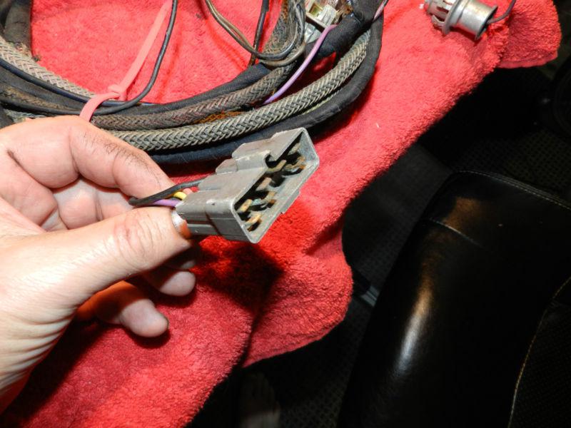 reconditioned ORIGINAL tail light harness W/BULBS 70 CHALLENGER/SE/RT/HEMI/440-6, US $85.00, image 2