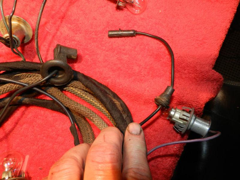 reconditioned ORIGINAL tail light harness W/BULBS 70 CHALLENGER/SE/RT/HEMI/440-6, US $85.00, image 7