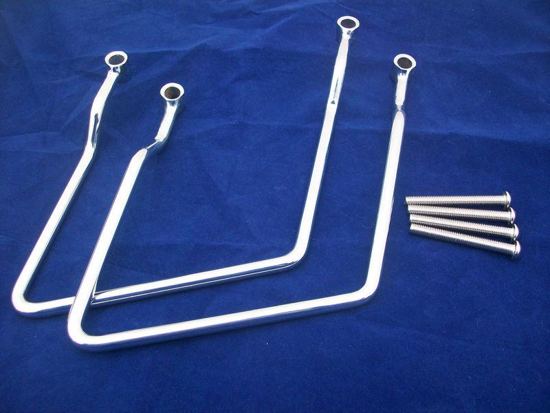 Sell Harley Davidson Sportster Saddlebag Support Brackets 04'+ in