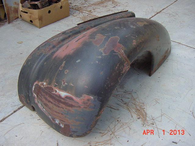 1937-1938 chevy chevrolet front fender