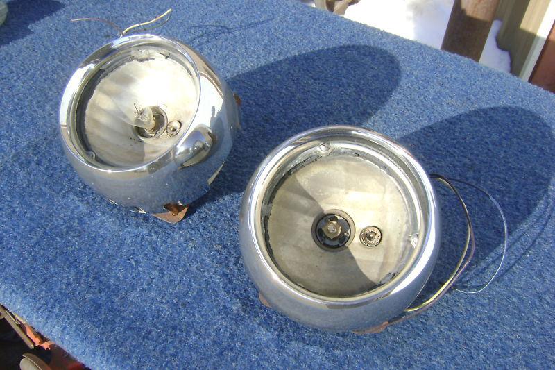 1954 54 cadillac parklights good used pair eldorado