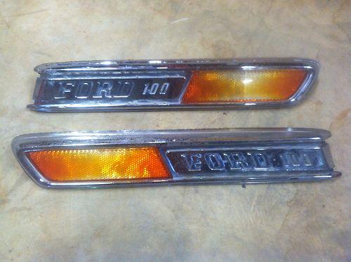 1968 - 1972 f-100 hood emblems ford truck 1969 1970 1971 68 69 70 71 72