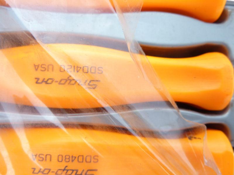 Snap On Long Blade Flat and Phillips Tip Screwdriver 8 Piece Set SDDXL 800 , US $89.00, image 6