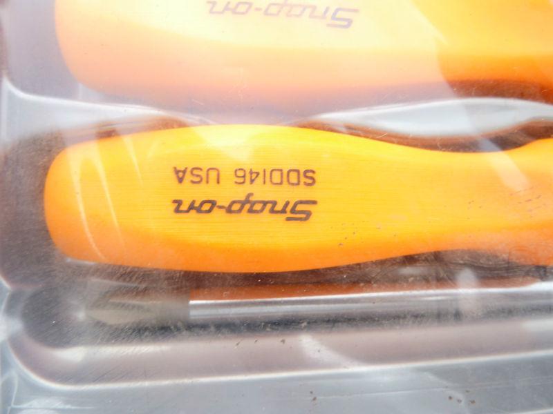 Snap On Long Blade Flat and Phillips Tip Screwdriver 8 Piece Set SDDXL 800 , US $89.00, image 8