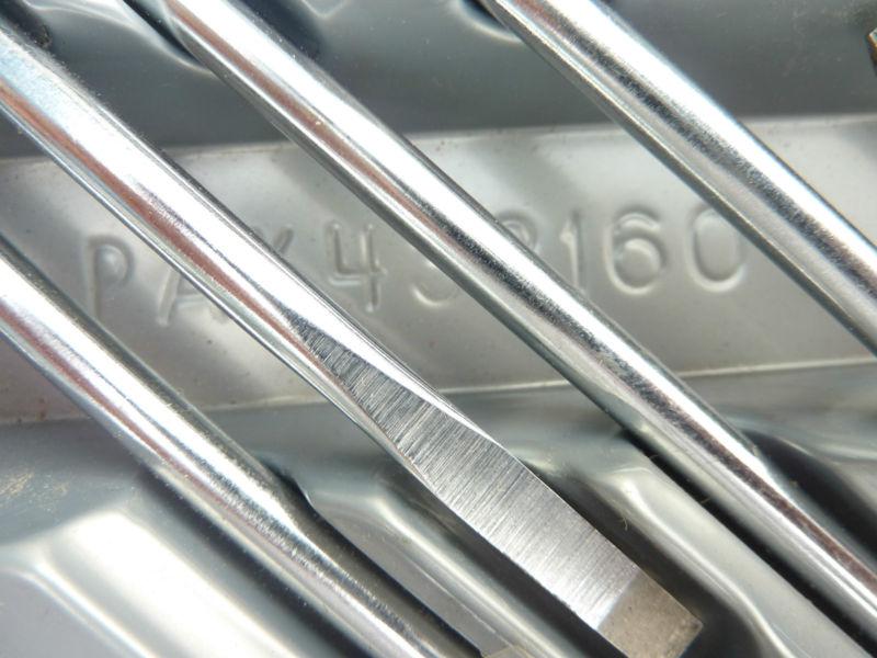 Snap On Long Blade Flat and Phillips Tip Screwdriver 8 Piece Set SDDXL 800 , US $89.00, image 10