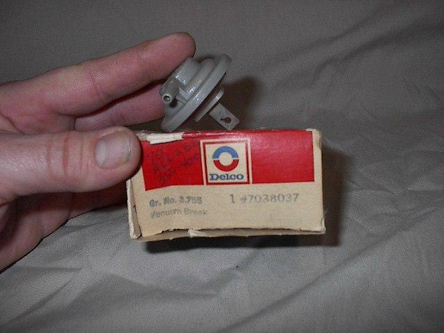 Nos 1970 belair impala nova camaro chevelle choke pulloff-mint-works  350 400