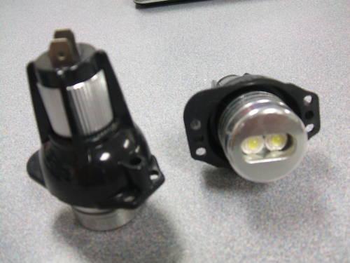Led angel eye halo light bmw e90 e91 325i 328i xi white