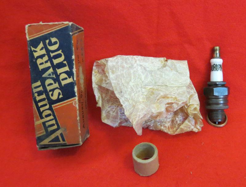 Vintage auburn a-14 spark plug (nos)