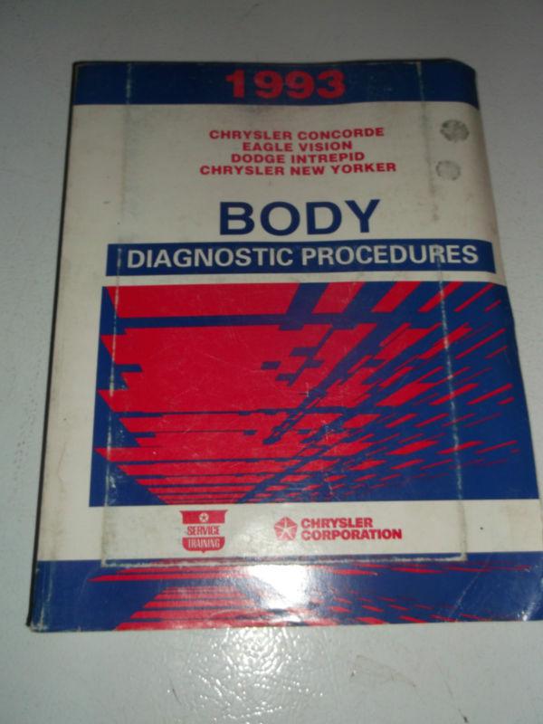Factory 1993 chrysler body diagnostic procedures manual- concorde-new yorker,etc