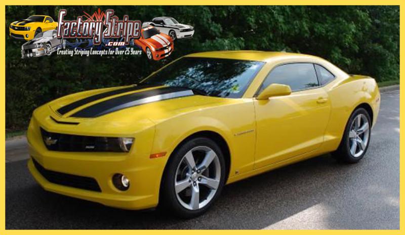 Ss racing stripes chevy camaro 2010 2011 2012 2013 decals vinyl factory stripe
