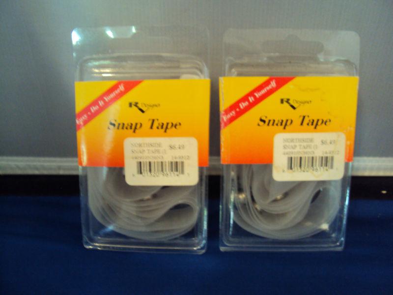 Rv parts snap tape