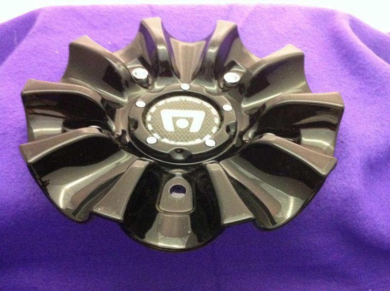 Motegi racing black custom wheel center cap (1) # sc-118d, mr-2630