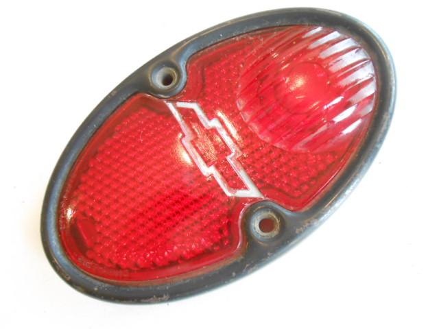 1933 1934 Chevrolet Master Tail Light Lens CHEV-LITE W/ Bezel, US $39.99, image 2