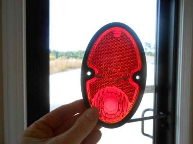 1933 1934 Chevrolet Master Tail Light Lens CHEV-LITE W/ Bezel, US $39.99, image 4