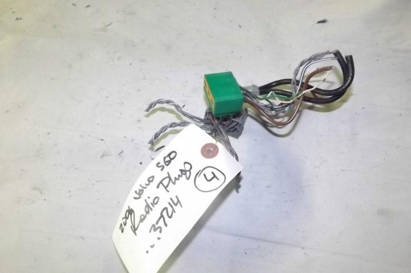 2005 2006 2007 2008 2009 volvo s60 radio plugs 30745812-1 oem