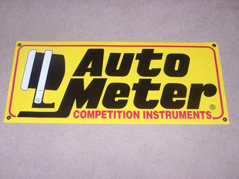  3 ft by 12 inches -  autometer - banner