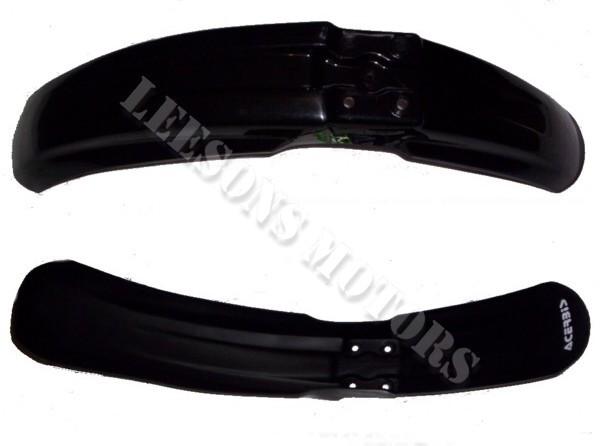 New oem genuine kawasaki acerbis black front fender kx 125 250 93-02 500 93-04