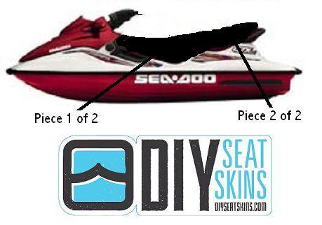 Gts gtx sea doo black seat skin cover 96 97 98 99 00 01 ~free manual available!~