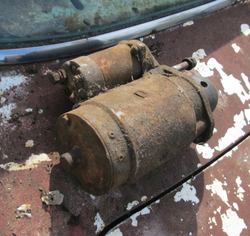 Sell 1956 57 pontiac starter motor starchief cheifton all custom rod in