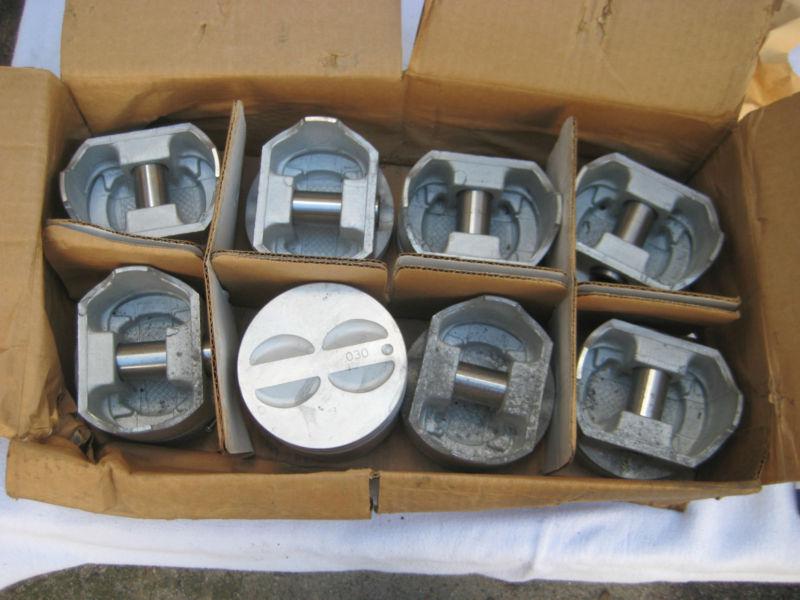 Hi-tech hevy 350 pistons .030 made in u.s.a 7436+ brand new