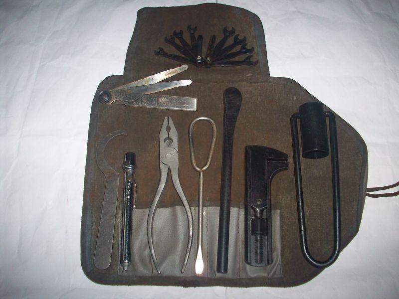  vintage british motorcycle tool kit made in england  pcl rowen