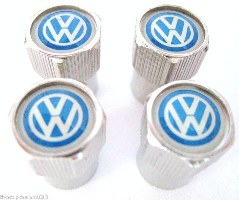 Sell VW VOLKSWAGEN VALVE CAPS TIRES RIMS PASSAT JETTA GOLF GTI GLI CC