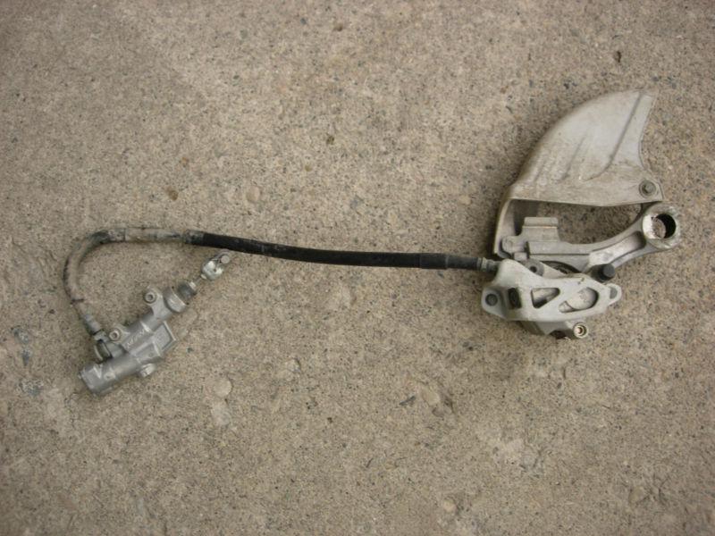 Yamaha yz450f master cylinder caliper brake line yz 450f yz 450 f 2004