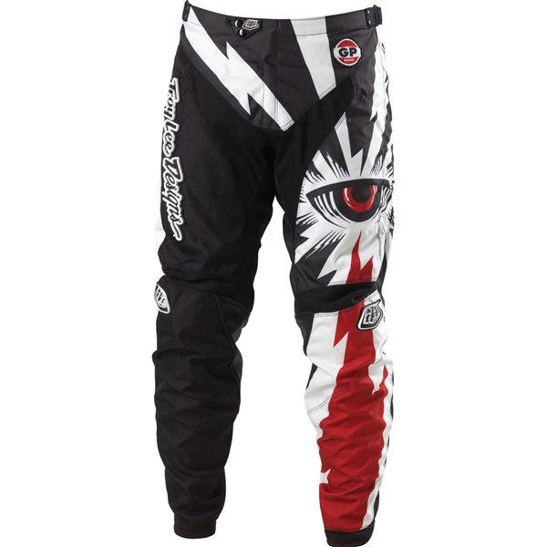 Black w30 troy lee designs gp cyclops pants 2013 model