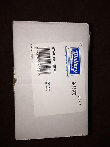 Mallory 9-15900 Mercruiser/Volvo Starter, US $99.99, image 2