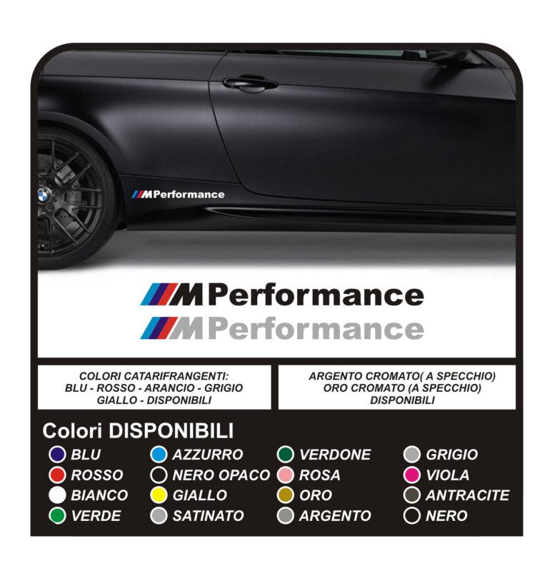 Bmw m performance aufkleber side sticker m3 m5 dtm s14 e30 e46 e92 tuning decals