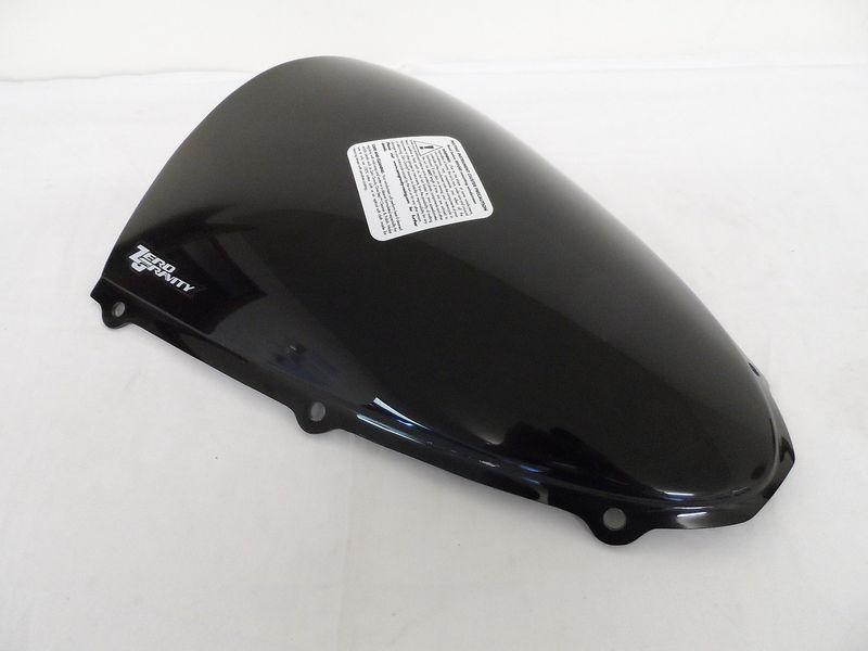 Zx1000 06-07 zx600 05-08 zx636 05-06 ninja zero gravity sr windscreen dark smoke