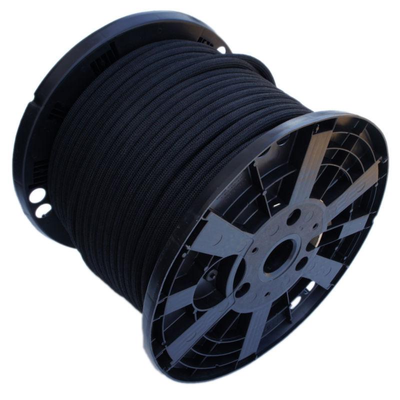 Usa 3/16" x 50' bungee cord shock cord bungie cord marine grade stretch cord blk