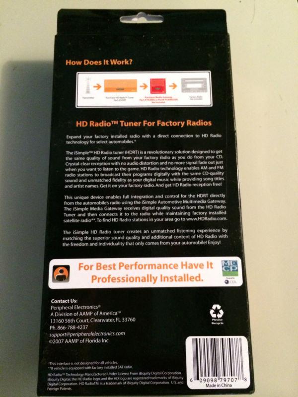 iSimple HD Radio Tuner Model HDRT , US $55.00, image 2