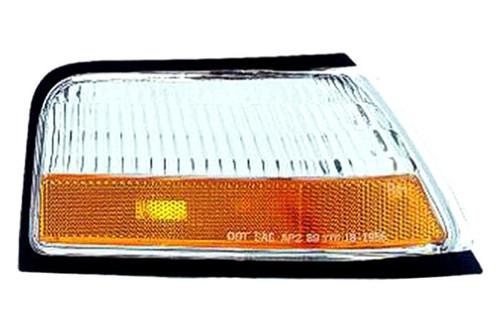 Replace gm2551114 - 89-91 pontiac grand am front rh marker light