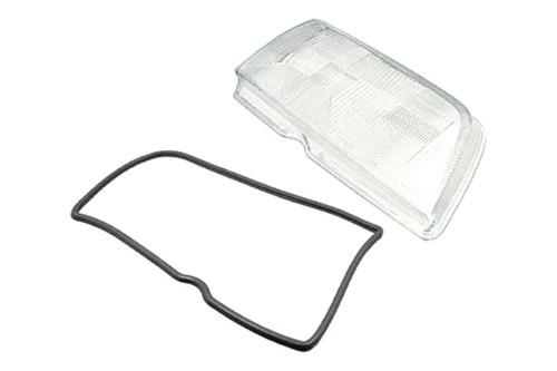 Replace mb2517102 - mercedes c class front rh headlight lens housing halogen