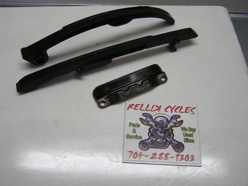 Sell 229 98 SUZUKI GSXR 750 SRAD TIMING CHAIN ADJUSTER CAM CHAIN GUIDES