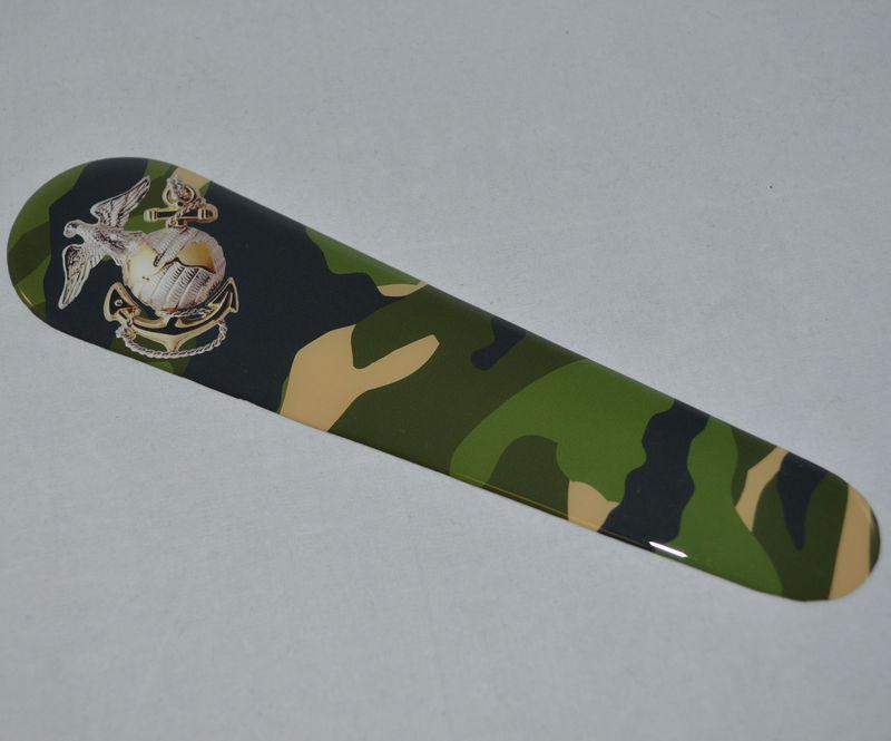 Jungle camo "usmc" dash insert decal for 2010 - 2013 harley fltrx road glide 