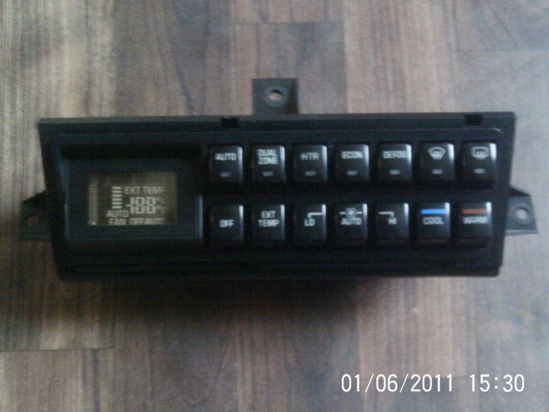 Sell 91,92,93,94 Buick Park Avenue Heater Climate control 16156924 in Spokane, Washington, US