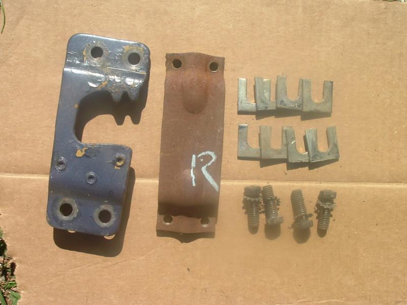 68-72 chevy truck rh passengers door jamb striker closer gmc c10 c20 c30 4x4 oem