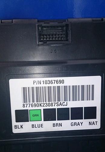 Body control module gm o.e. 01-04 tahoe,denali