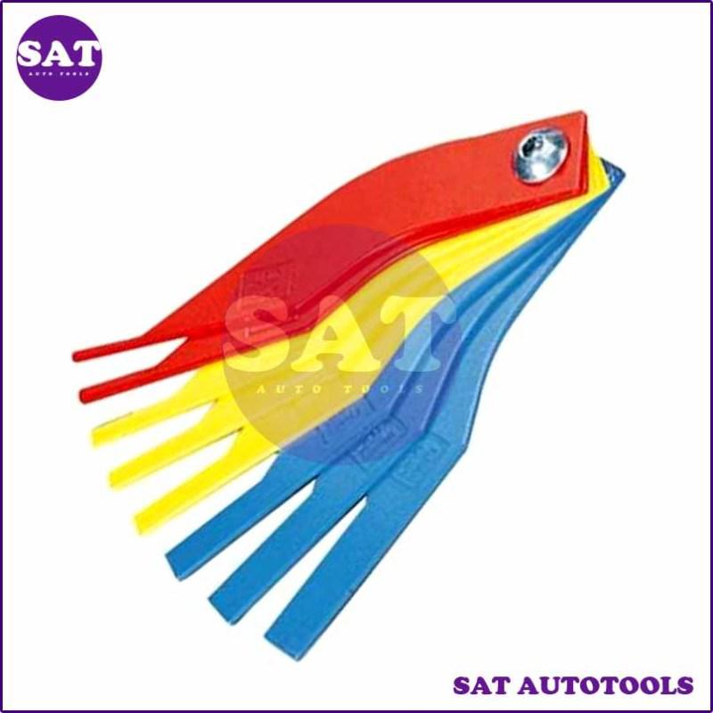 Automotive brake pad feeler lining thickness gauge measure tool free shipping  