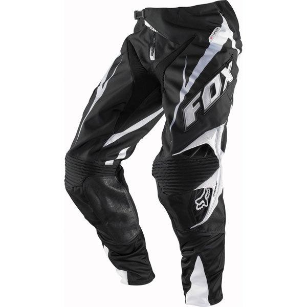Black/white w30 fox racing 360 vibron pants 2013 model