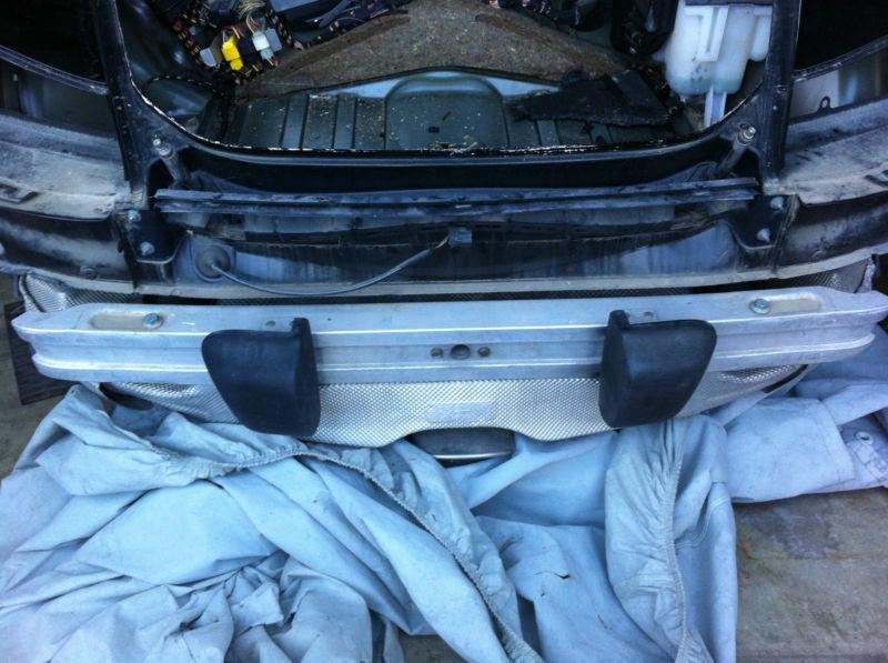 97 to 04 porsche boxster complete rear bumper reinforcement rebar