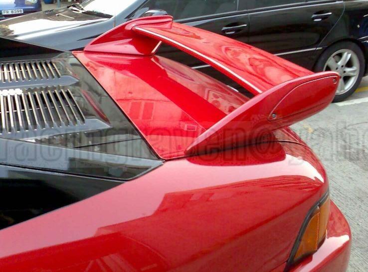 Painted toyota 1991-1999 mr-2 sw20 jdm t-style rear wing trunk spoiler