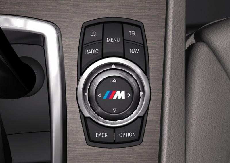 2 x bmw m idrive stickers m3 m5 m6 x5 e60 e90 f01 f10 f20 f30 decal emblem logo