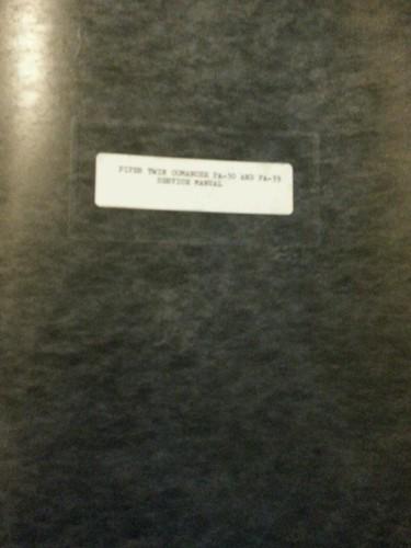 Piper twin comanche pa-30 and pa-39 service manual , used