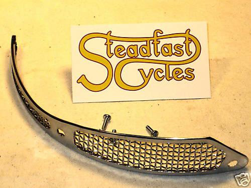 Triumph 650 air scoop screen front drum brake 37-1991 & screws uk made 68 69 70