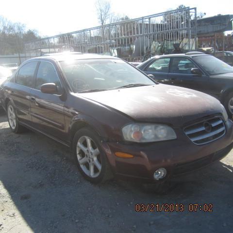 02 NISSAN MAXIMA STEERING COLUMN FLOOR SHIFT NON-HEATED STRG WHL W/FOG LAMPS, US $230.00, image 2